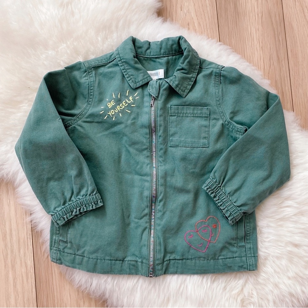 Gymboree girls utility jacket - size 3T
